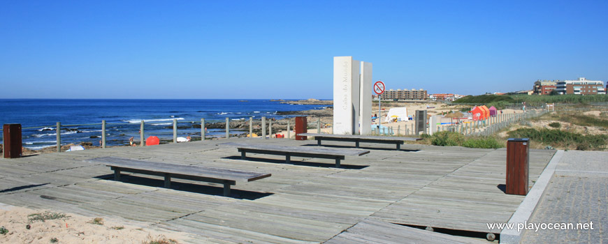 Praia do Cabo do Mundo, concelho de Matosinhos, Portugal